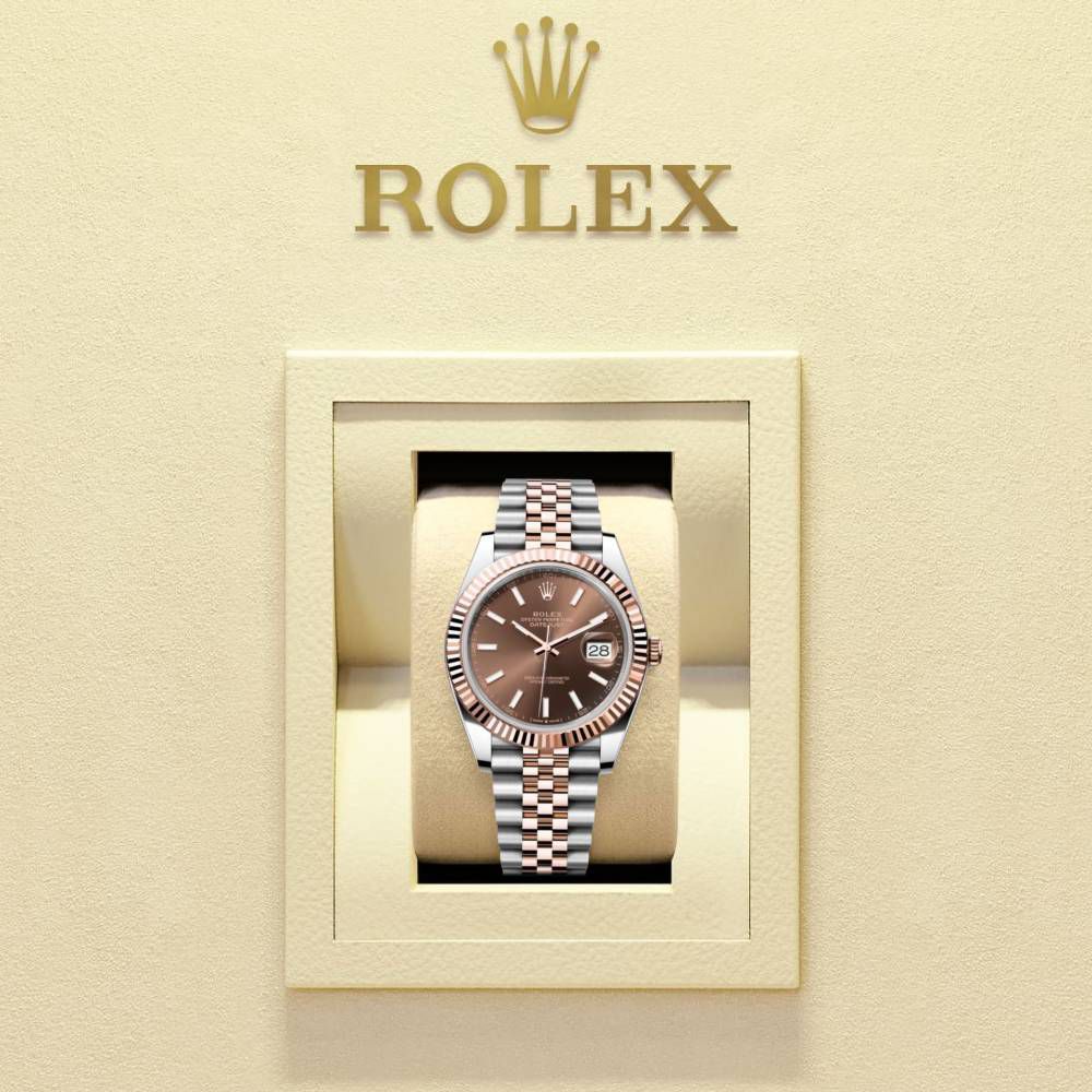 Rol-ex rose gold 7820