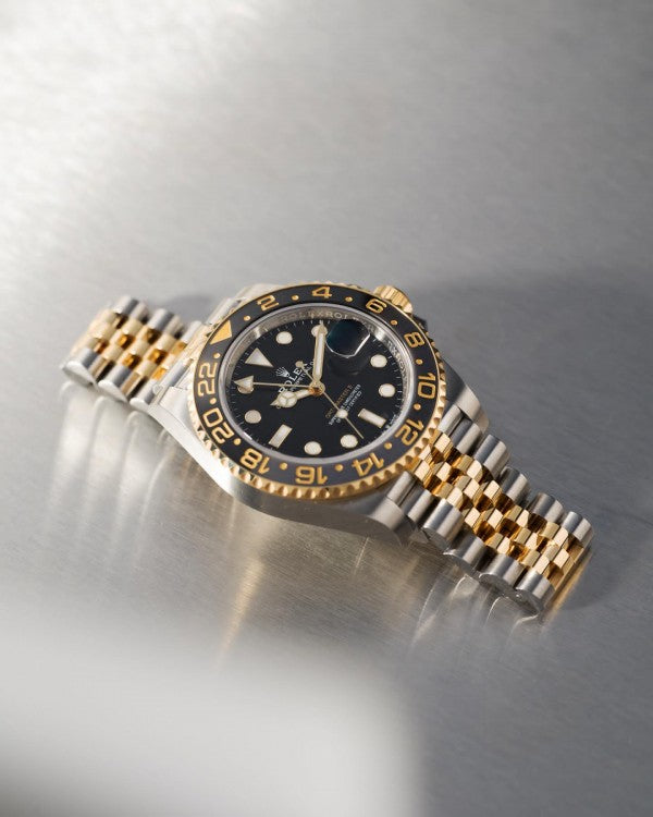 Rol-Ex Gmt Two Tone Gold Silver
