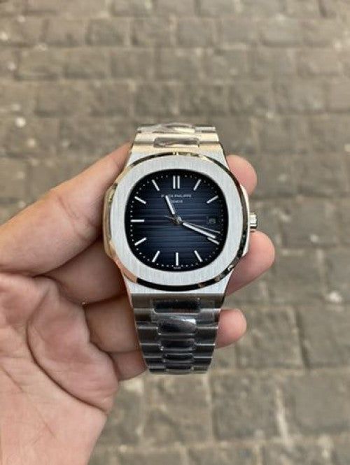 Patek 011 Silver Black With Box