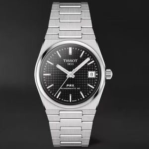 Tissot Prx Silver Black With Og Box