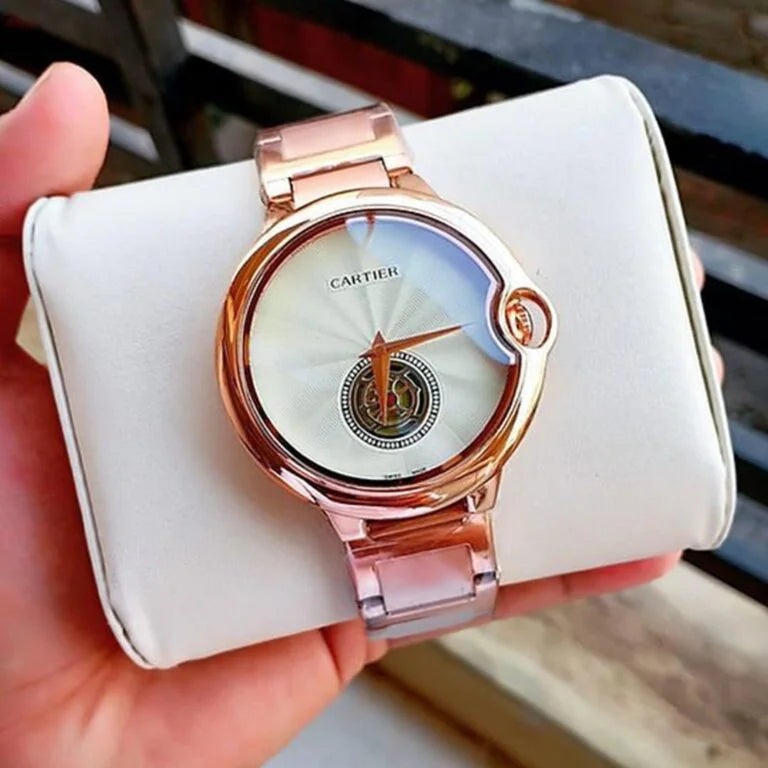Metal Rosegold Watch B