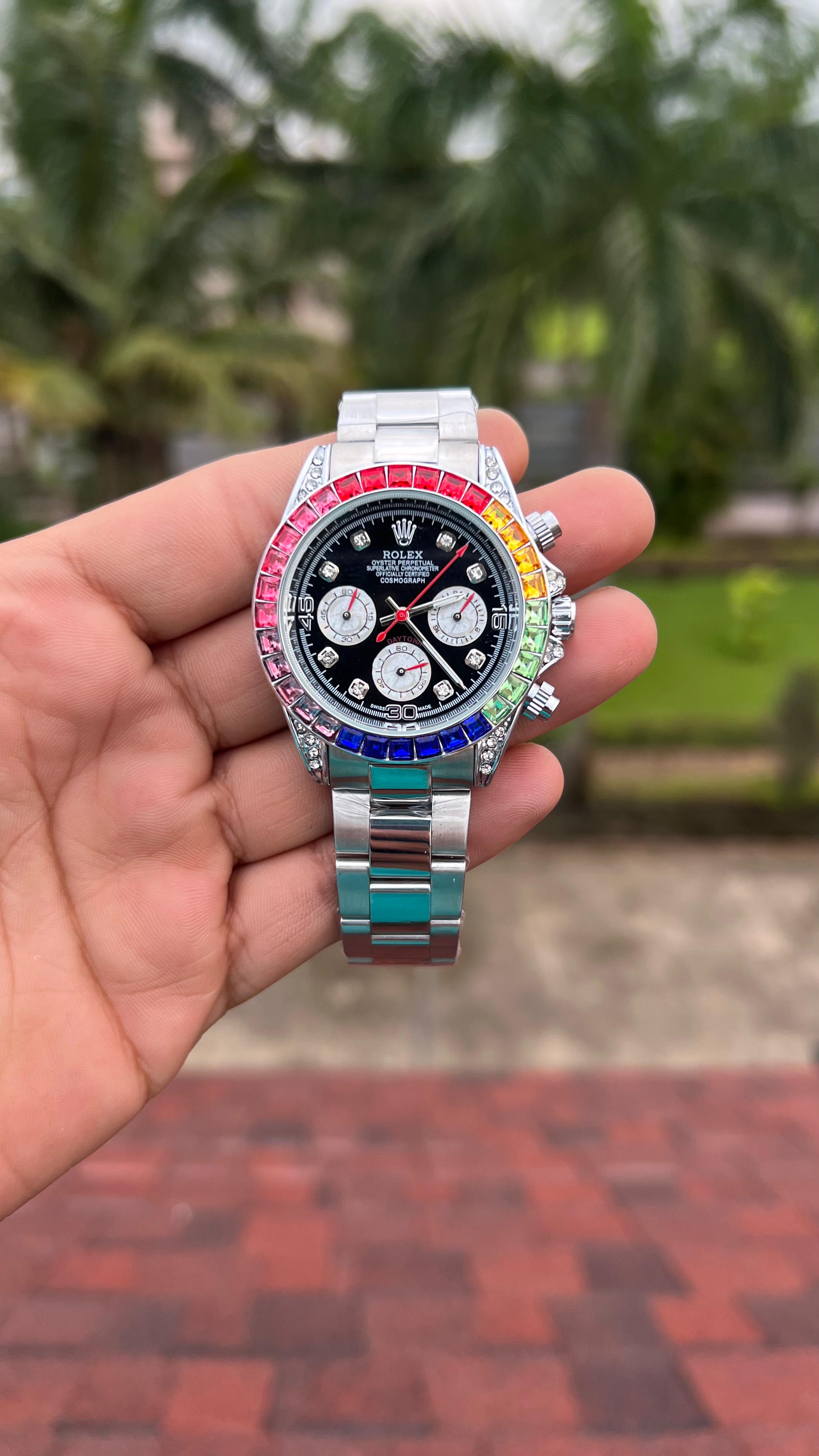 Rol-ex rose gold 8545